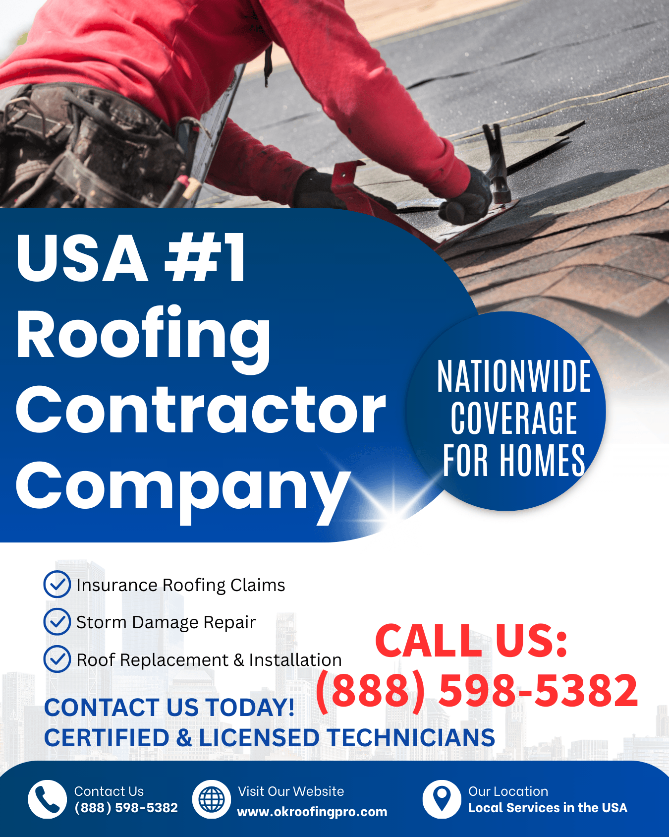 Residential Roofing Services Across the United States